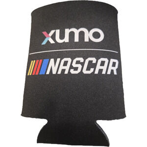 Xumo NASCAR Black Can Cooler Beer Koozie